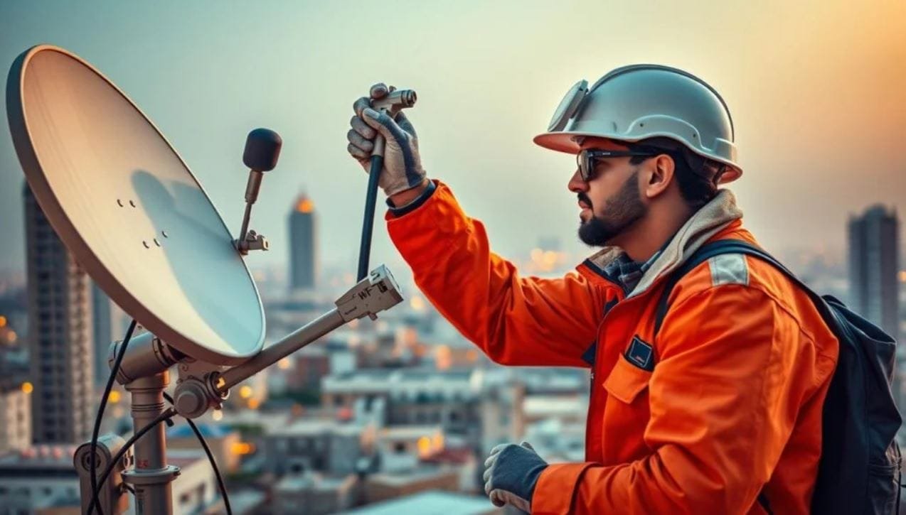 خدمة تركيب دش التجمع الخامس