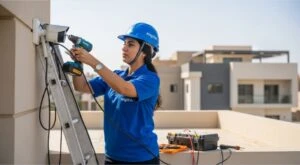 فني تركيب كاميرات مراقبة