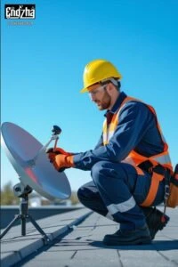 فني تركيب وصيانة الدش في الرحاب