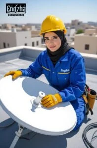 اتجاه عدسة نايل سات