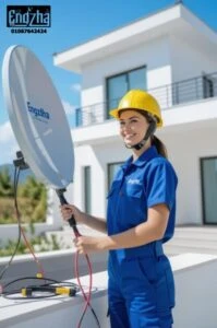 تركيب أطباق الدش