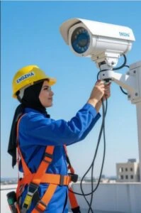 تركيب كاميرات المراقبة التجمع الخامس