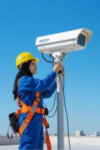 فني كاميرات المراقبة التجمع الخامس