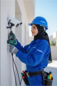 محل كاميرات المراقبة مدينة نصر