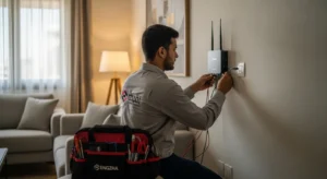 تقوية شبكة المحمول في التجمع الخامس